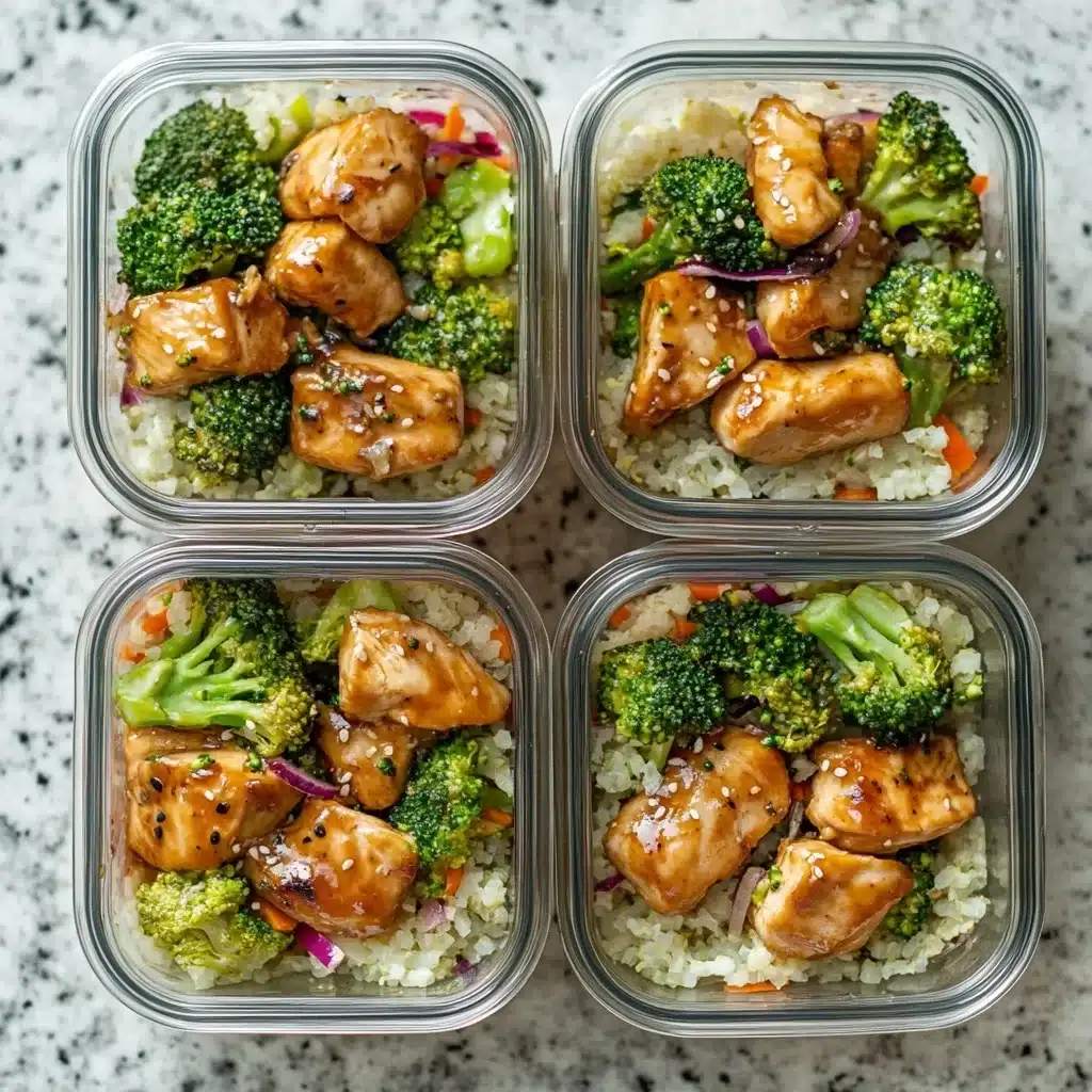 chicken and broccoli stir fry healthy meal prep containers