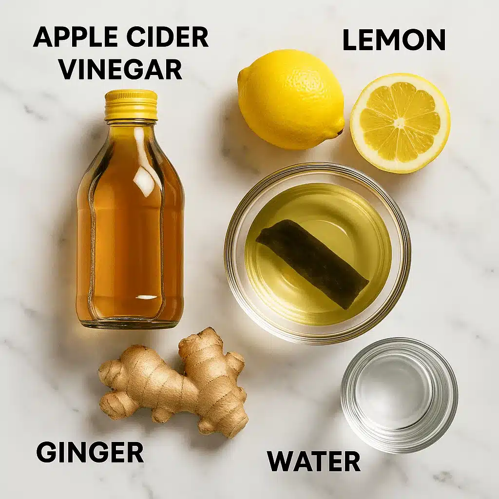 4 ingredients in natural zepbound drink
