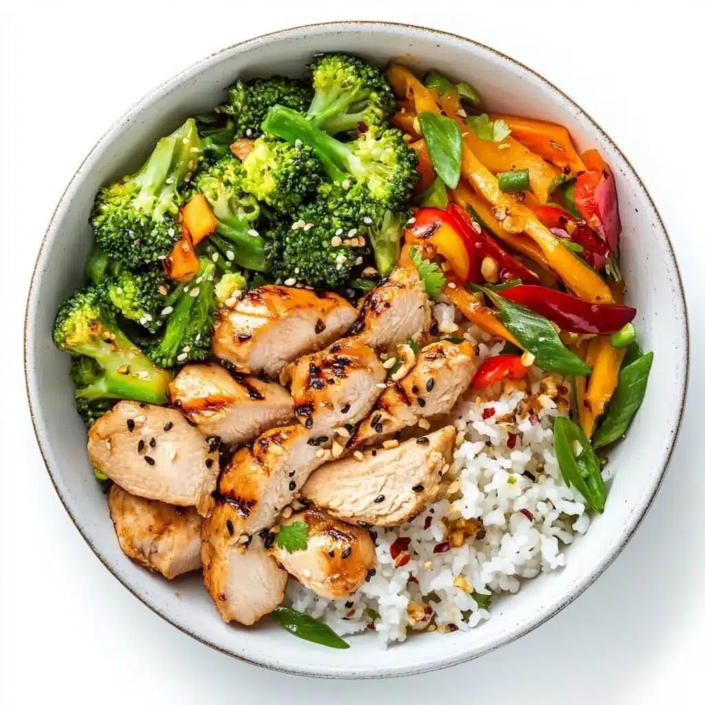 Nutritional breakdown per serving Thai chicken stir fry calories and nutrition