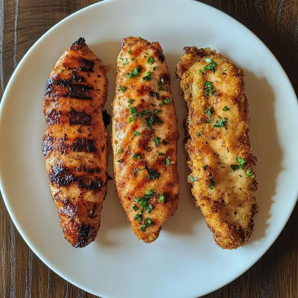 Grilled vs baked vs fried chicken tenderloin nutrition