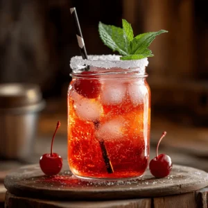 party-ready shirley temple drink recipe presentation